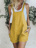 Women's casual cotton jumpsuit